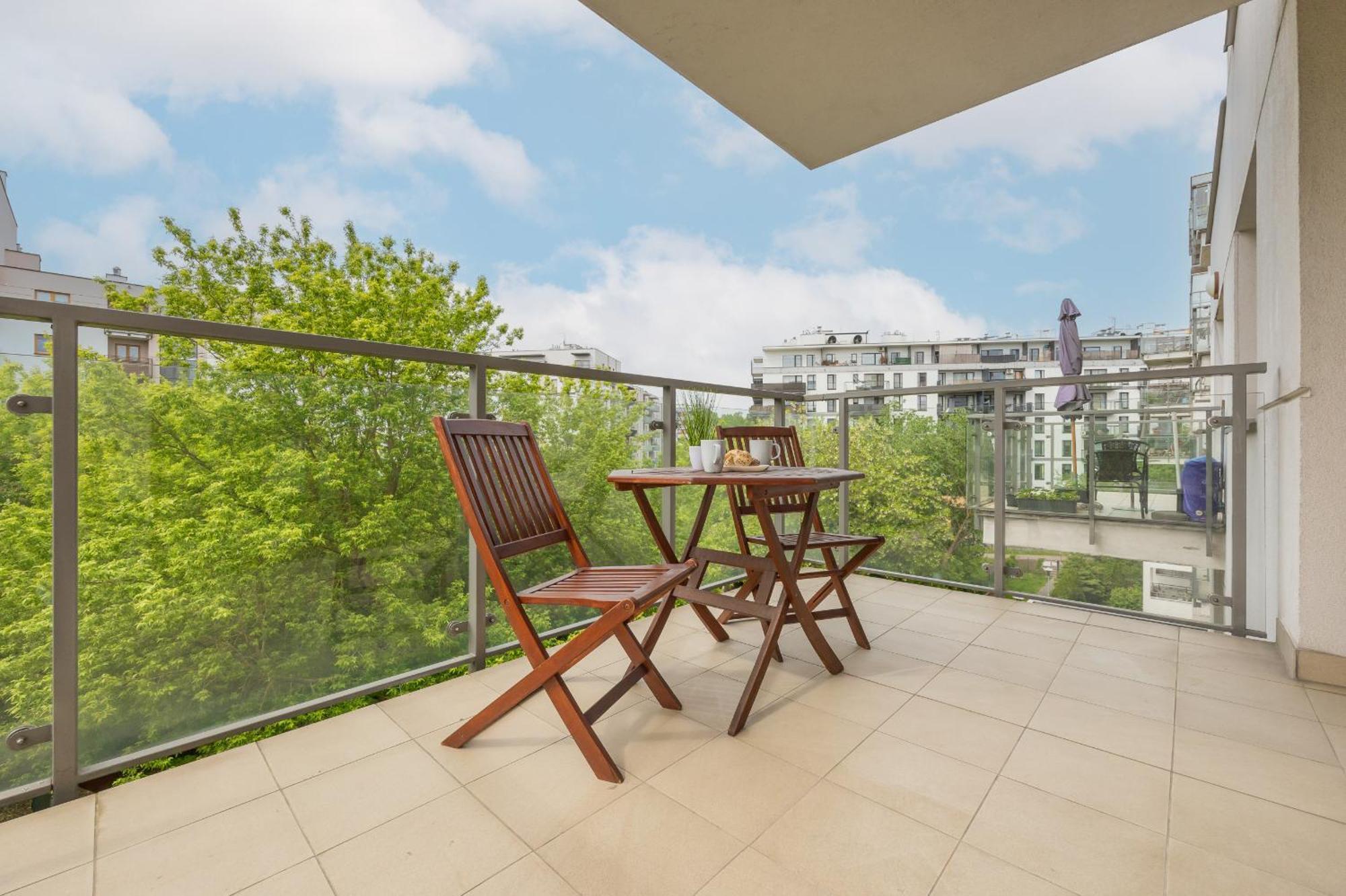 City Apartment With Parking Near Metro Mlociny By Noclegi Renters Warschau Exterior foto