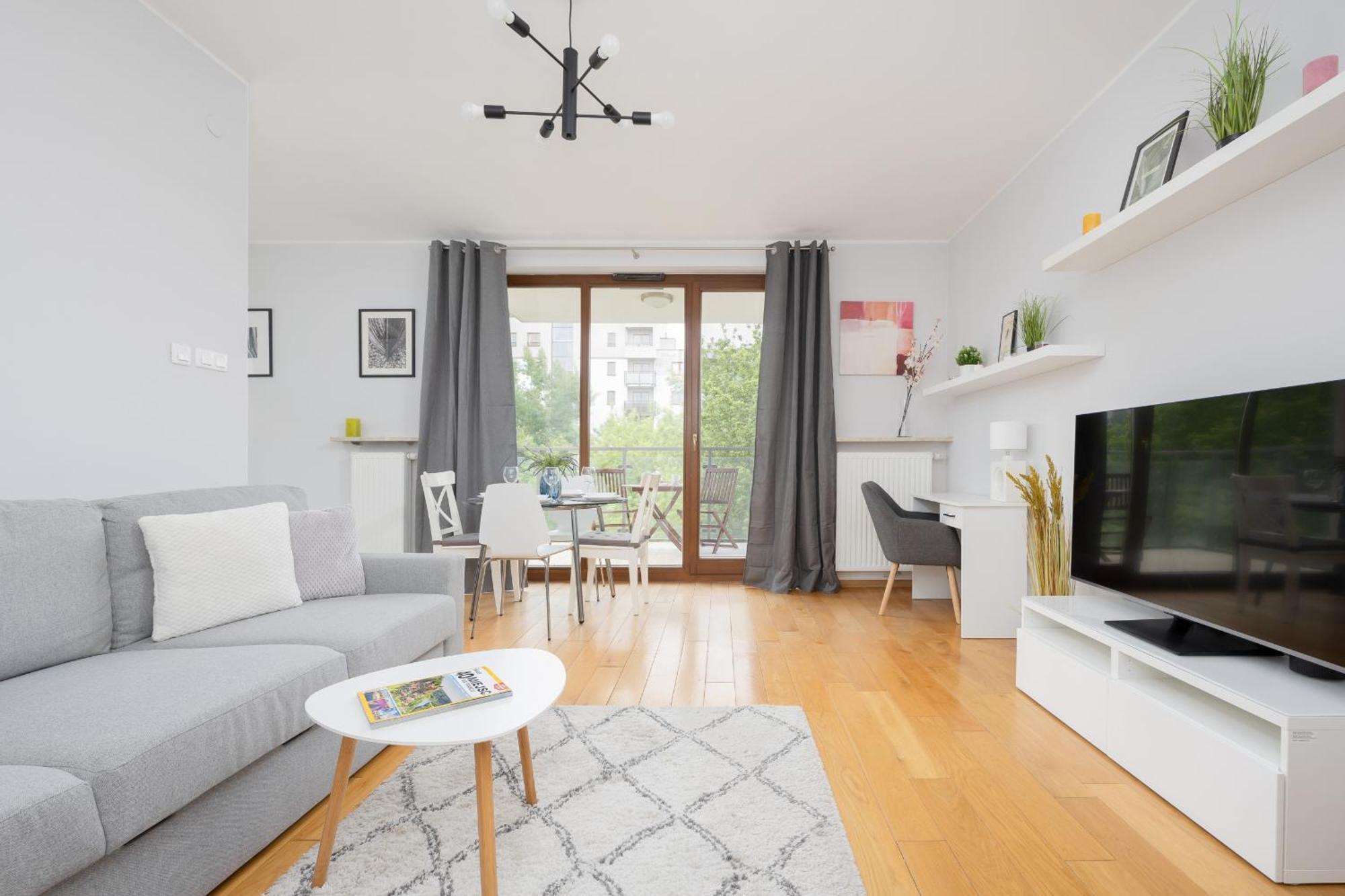 City Apartment With Parking Near Metro Mlociny By Noclegi Renters Warschau Exterior foto